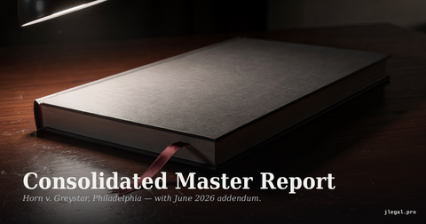 Consolidated Master Report