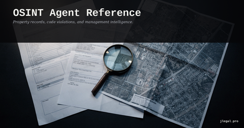 Greystar Philadelphia OSINT Agent Reference | jlegal.pro