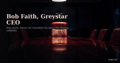 Bob Faith, Greystar CEO