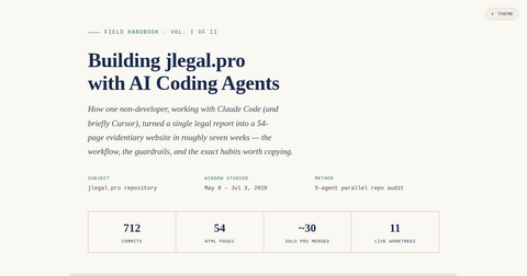 Building jlegal.pro