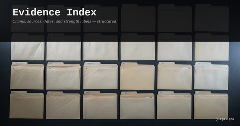 Evidence Index
