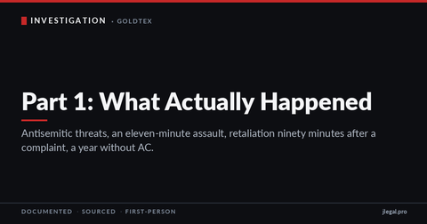 Part 1: What Actually Happened