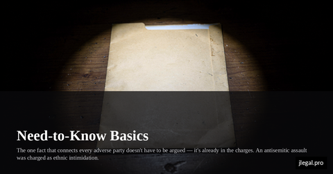 Need-to-Know Basics — the thread the charge already named
