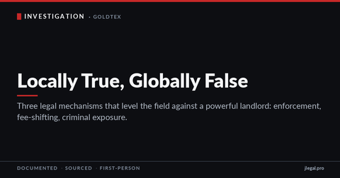 Locally True, Globally False