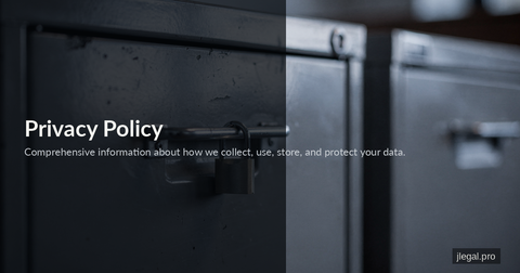 Privacy Policy | jlegal.pro