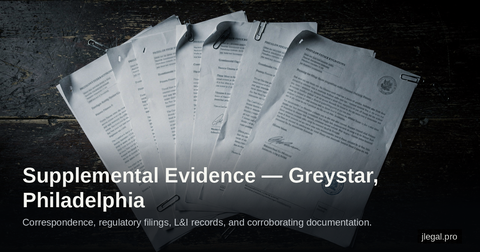 Supplemental Evidence