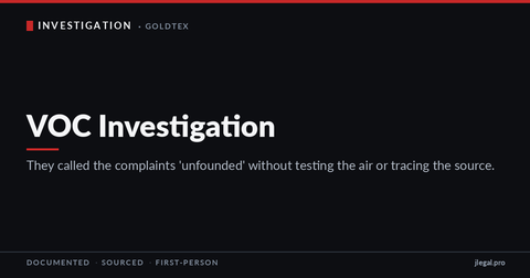 VOC Investigation