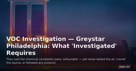 VOC Investigation